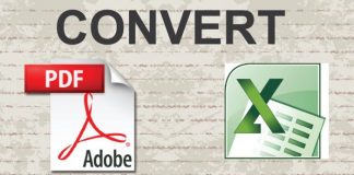 Convertire PDF in File Excel