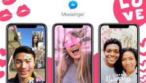 Facebook Messenger per San Valentino
