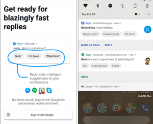 Google Reply app Android