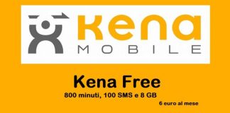 Nuova offerta Kena Mobile da non perdere