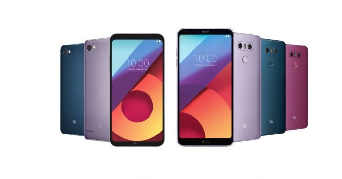 LG G6 e Q6 nella nuova colorazione Lavender Violet