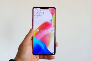 OnePlus 6 notch area