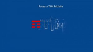 Attenzione al costo della tariffa base di Tim