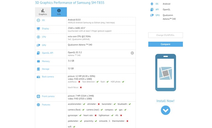 Samsung Galaxy Tab S4