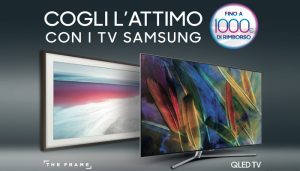 Samsung, cogli l'attimo con i TV