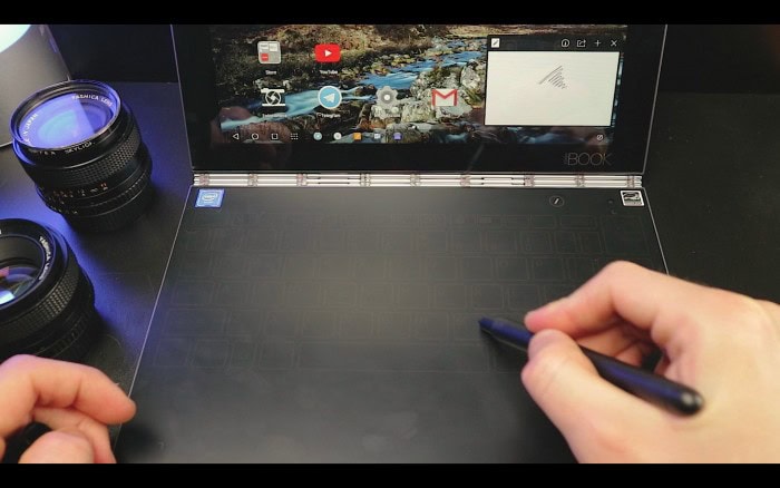 Schermata 2018-02-04 alle 22.58.55 Lenovo Yoga Book