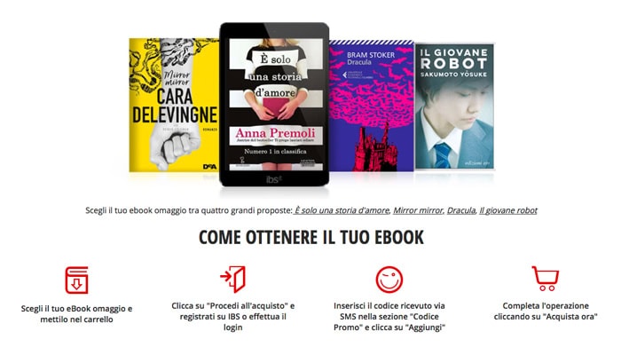 Vodafone Happy Friday, un ebook da leggere gratis