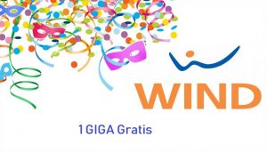 Wind per Carnevale regala 1 Giga per 3 giorni
