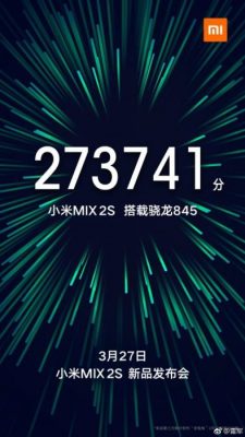 Xiaomi Mi Mix 2S immagine teaser