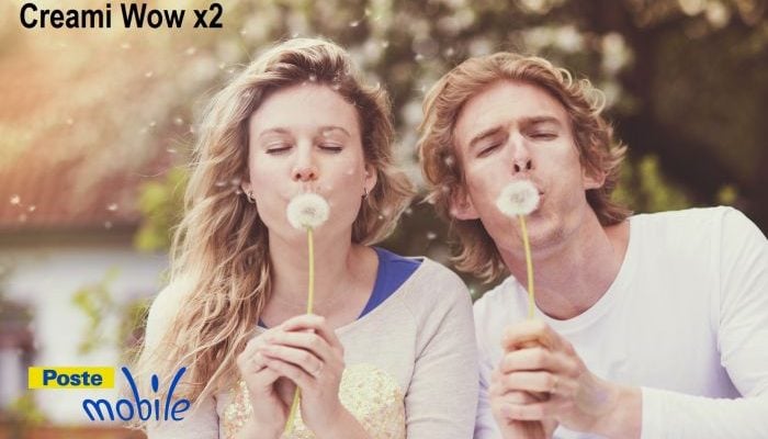 PosteMobile proroga Creami Wow x2 fino al 28 febbraio