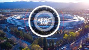 Drone si schianta nell'Apple Park