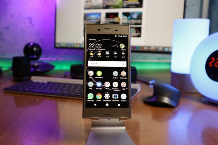 frontale1 Xperia XZ1