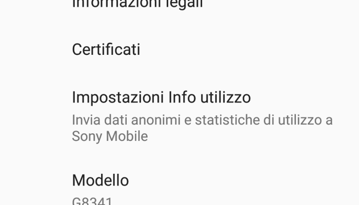 Xperia XZ1