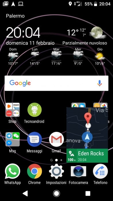 pip Xperia XZ1