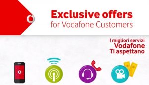 Vodafone Exclusive gratis per un anno
