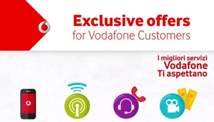 Vodafone Exclusive gratis per un anno