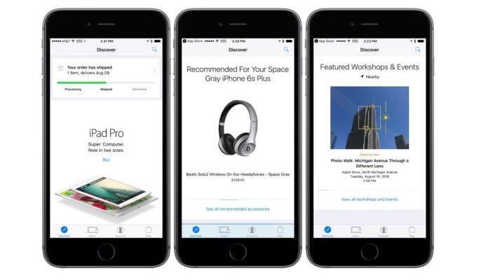 Apple Store si aggiorna con tante novità