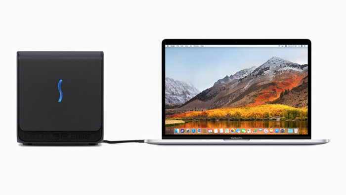 Apple, i MacBook potranno sfruttare GPU esterne