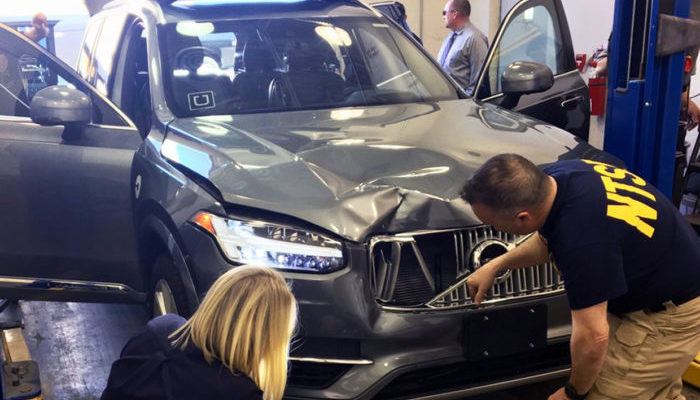 Auto Uber coinvolta nell'incidente fatale