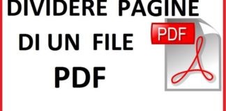 Ecco come dividere un PDF