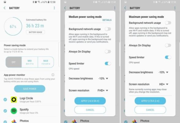Galaxy S9 durata batteria