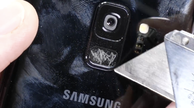 Galaxy S9 test taglio