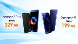 Honor 8 e 8 Pro in offerta