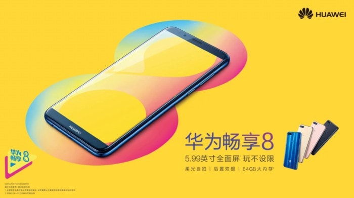 Huawei Enjoy 8, svelato ufficialmente questo nuovo smartphone di fascia media