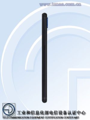 Huawei P20 Lite 2018 immagine TENAA lato dx