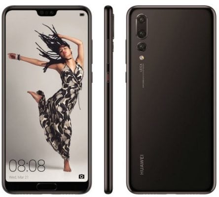 Huawei P20 Pro immagine ufficiale