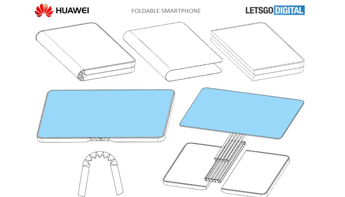 Huawei, il brevetto dello smartphone pieghevole