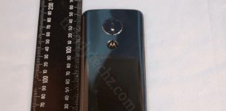 Motorola Moto G6 Play posteriore