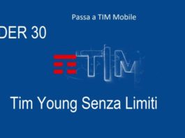 Nuova Tim Young Senza Limiti 30 New