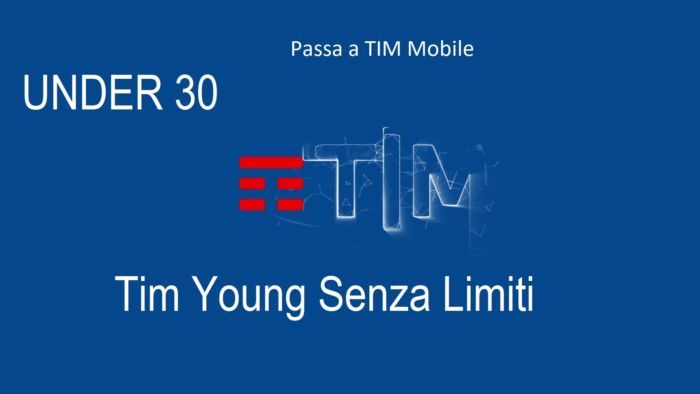 Nuova Tim Young Senza Limiti per gli under 30