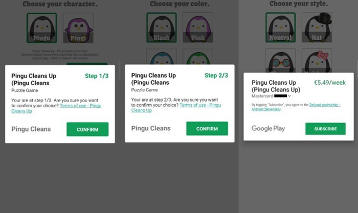 Pingu Cleans Up per Android