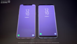 Samsung Galaxy S9 con il notch