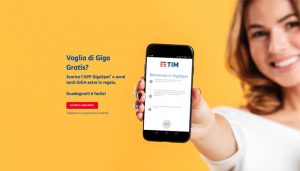 TIM GigaSpot regala giga gratis