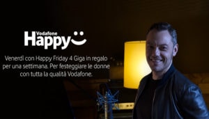 Tiziano Ferro per tutte le donne con Vodafone