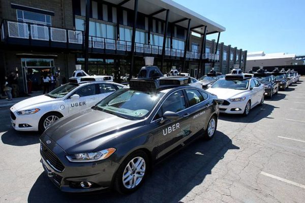 Uber self-driving car