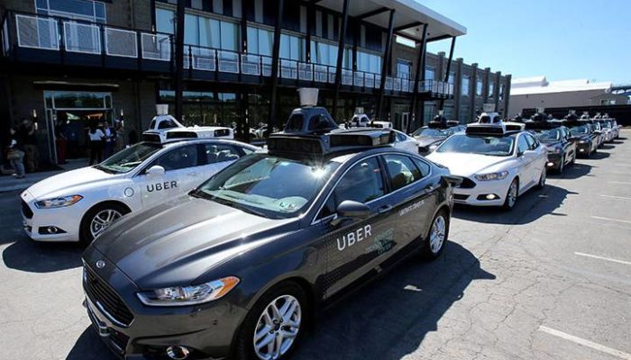 Uber self-driving car