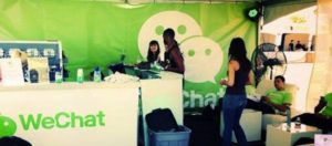 WeChat app