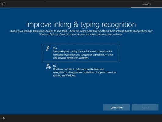 Windows 10 Localizzazione