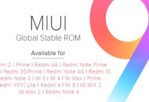 Xiaomi MIUI 9.2 Global Stabile