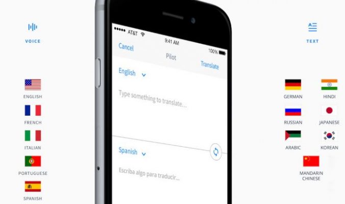 applicazioni Android traduttore Pilot Speech Translator