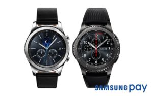 Paga direttamente dal polso con Gear S3 e Gear Sport supportati da Samsung Pay