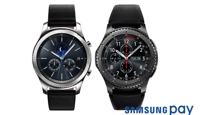 Paga direttamente dal polso con Gear S3 e Gear Sport supportati da Samsung Pay