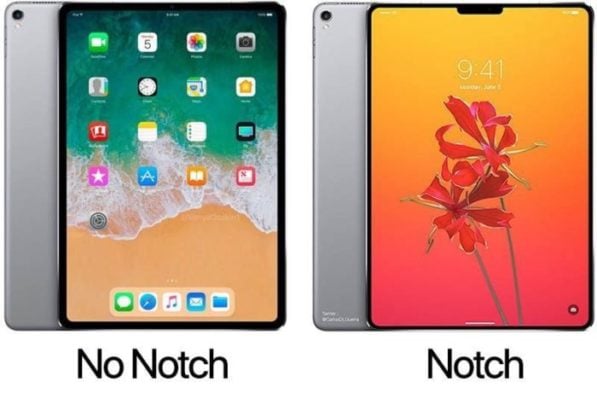 iPad Pro 2018 design