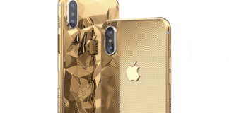 iPhone X Caviar Gold