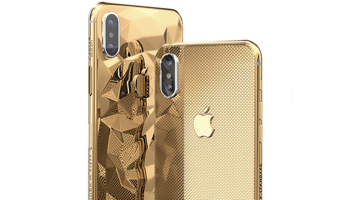 iPhone X Caviar Gold