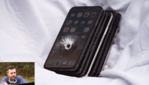 iPhone X vs 9mm